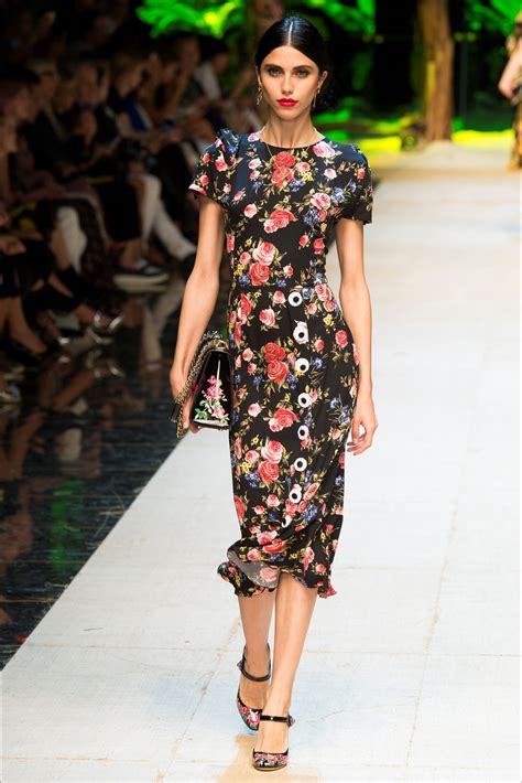 abiti dolce gabbana fiori|vestiti dg dolce e gabbana.